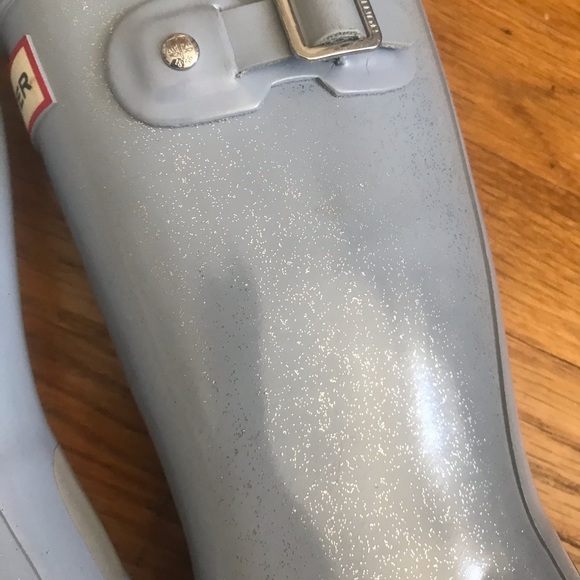 Hunter Kids Original Starcloud glitter Boots - Picture 10 of 11